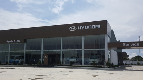 Long An: Đại lí Hyundai Á Châu 